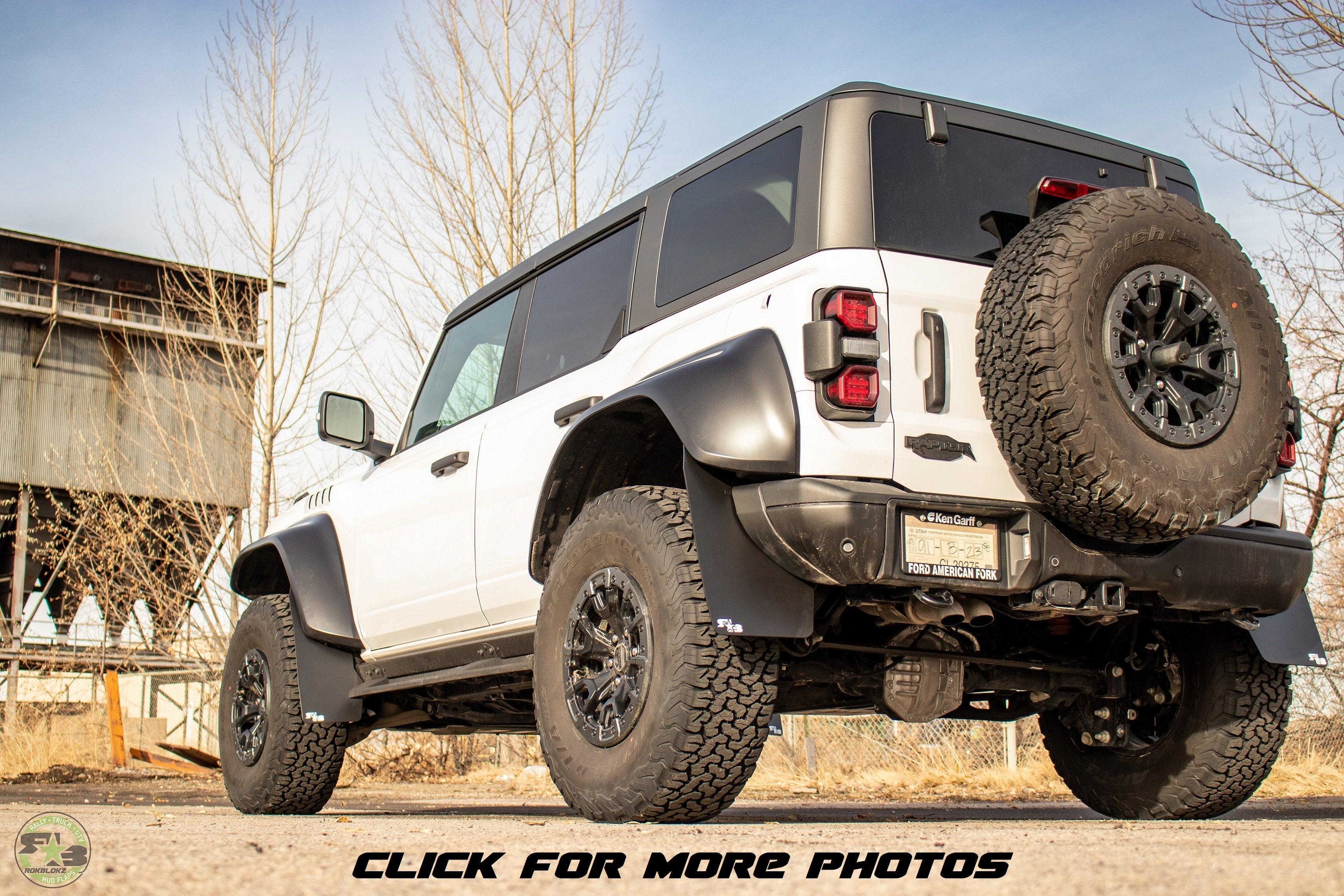 Ford Bronco RAPTOR 2022+ Mud Flaps