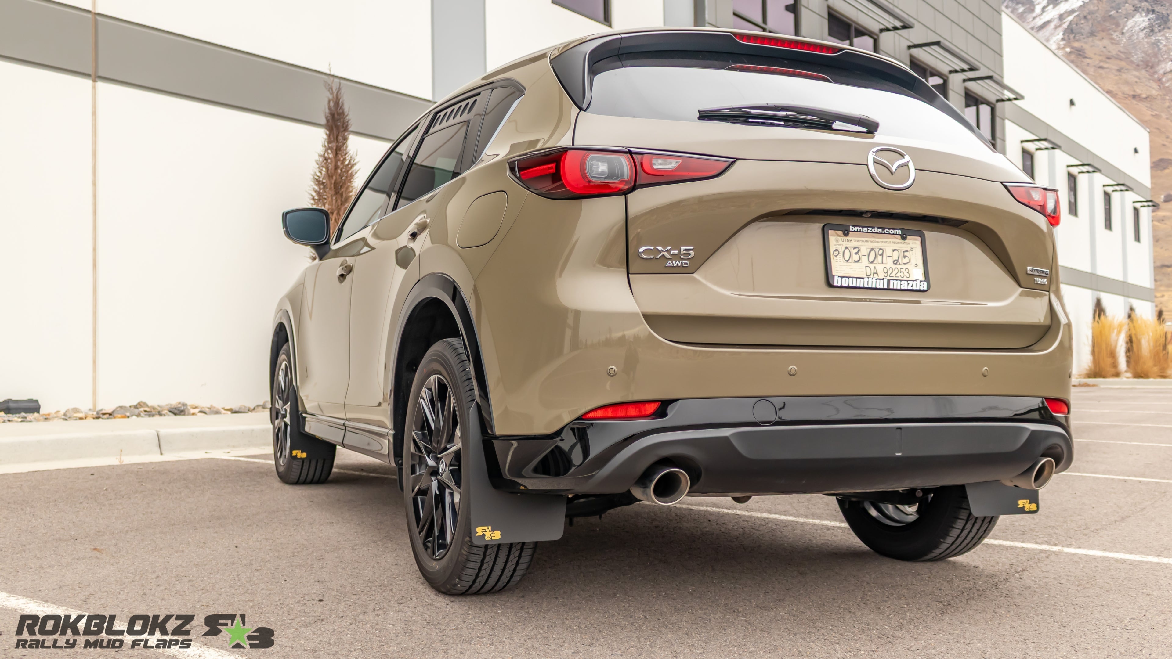 Mazda CX-5 2022-2025 Rally Mud Flaps
