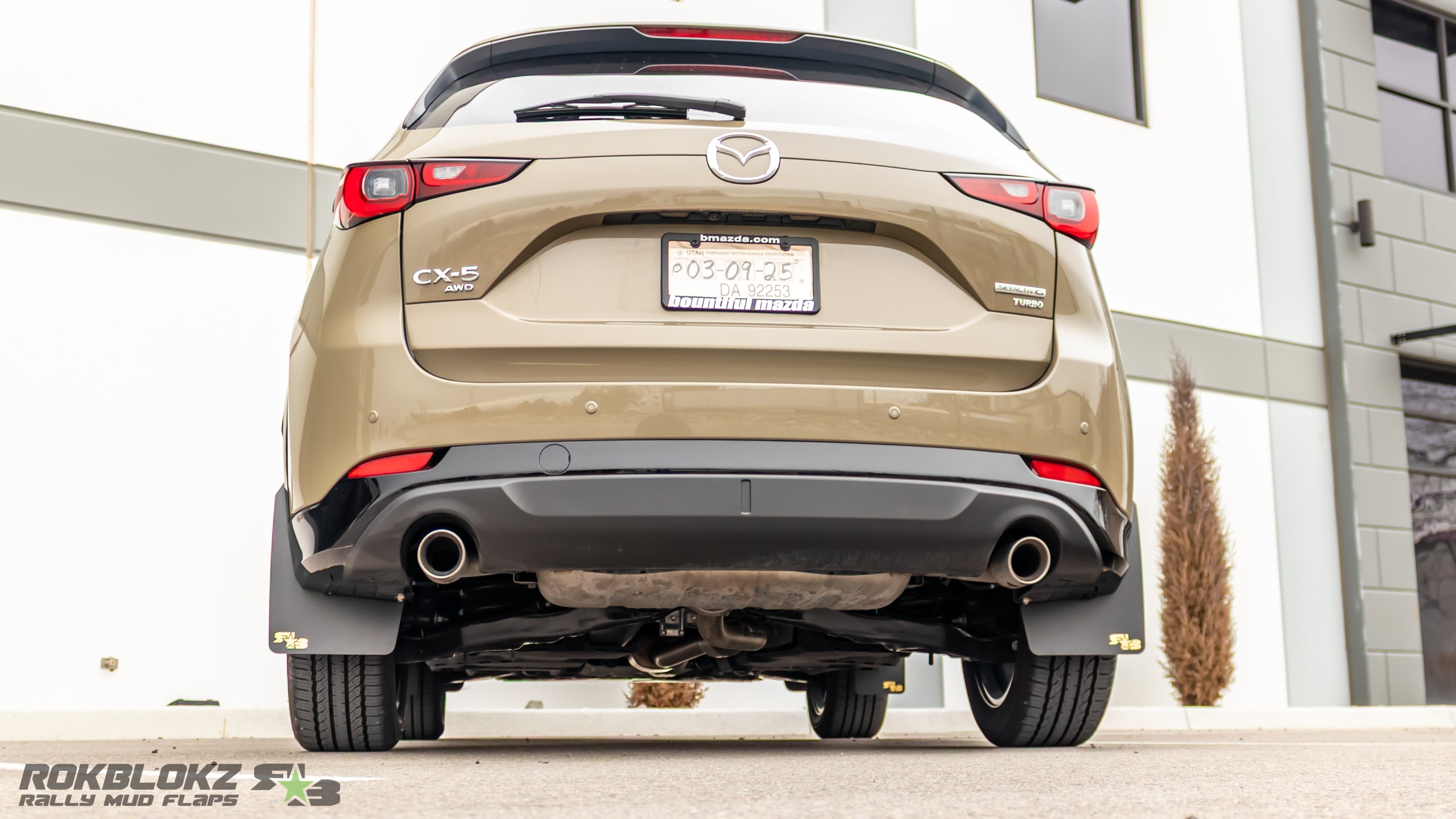 Mazda CX-5 2022-2025 Rally Mud Flaps
