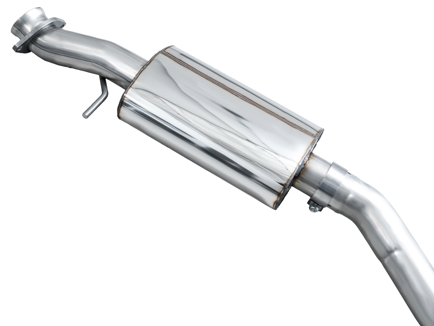 AWE Touring Edition Exhaust for GR Corolla - Chrome Silver Tips