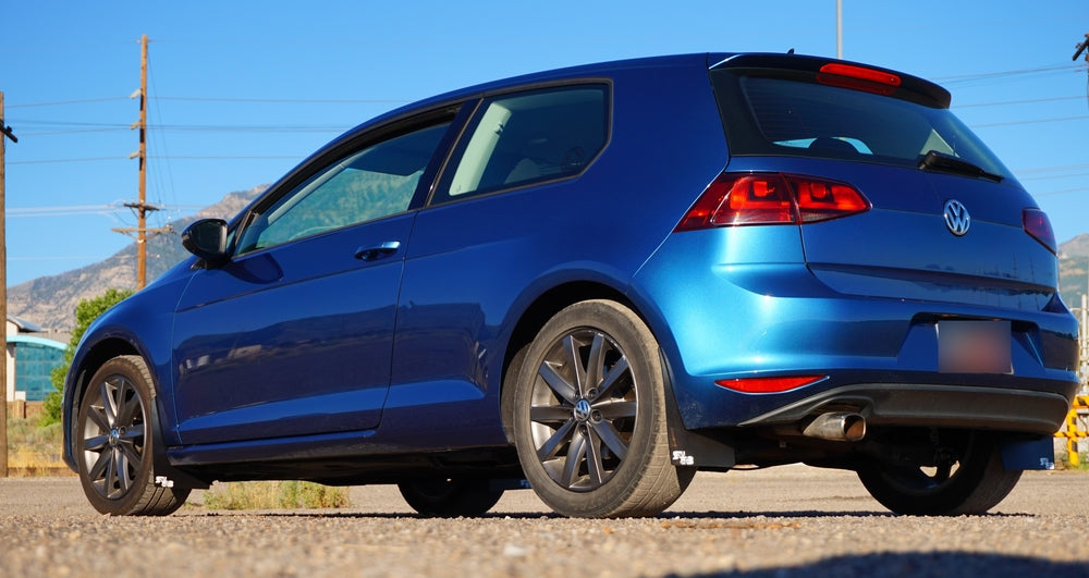 Volkswagen MK7, MK7.5 Golf GTI, Golf R VW Rally Mud Flaps 2015-2021