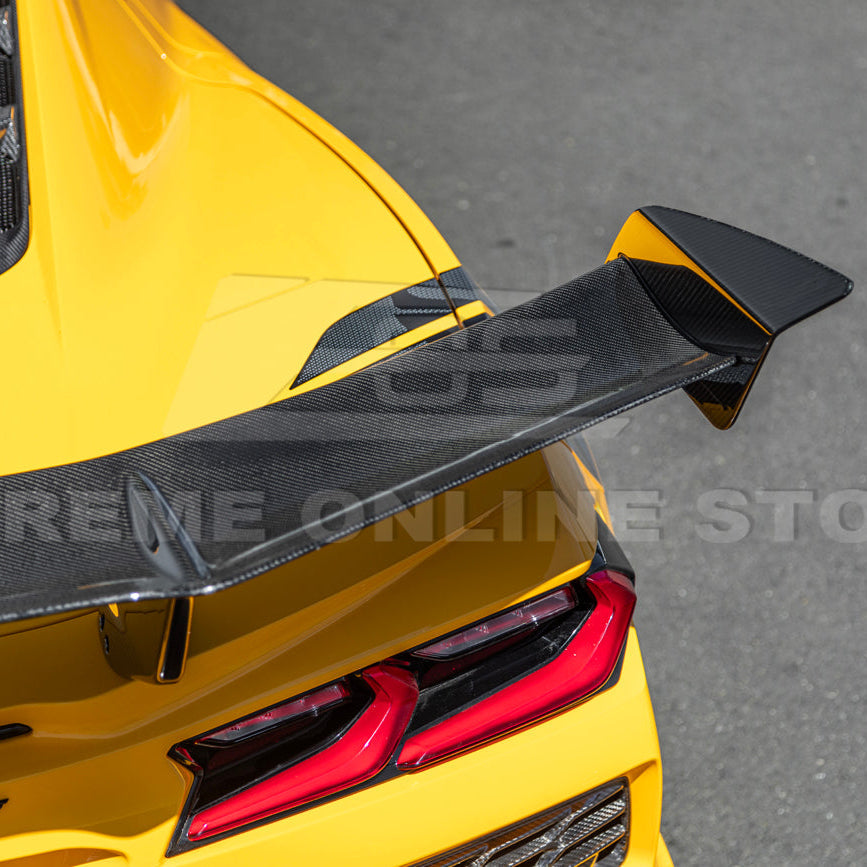 ZR1 Package Corvette C8 Z06 / E-Ray DRY CARBON FIBER Rear Spoiler