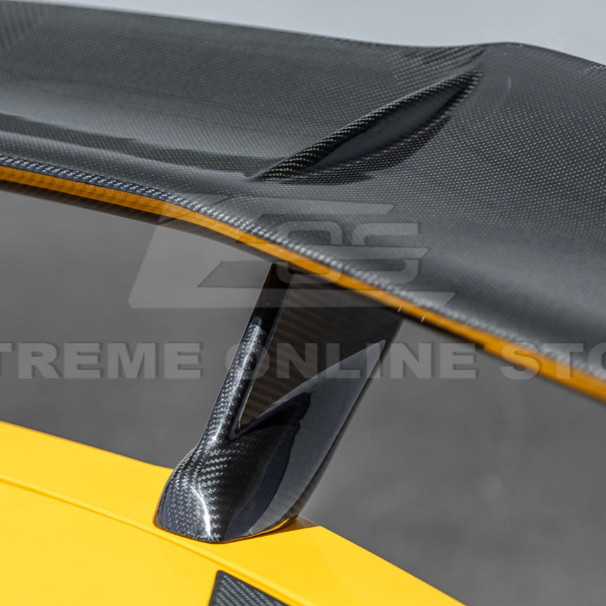 ZR1 Package Corvette C8 Z06 / E-Ray DRY CARBON FIBER Rear Spoiler