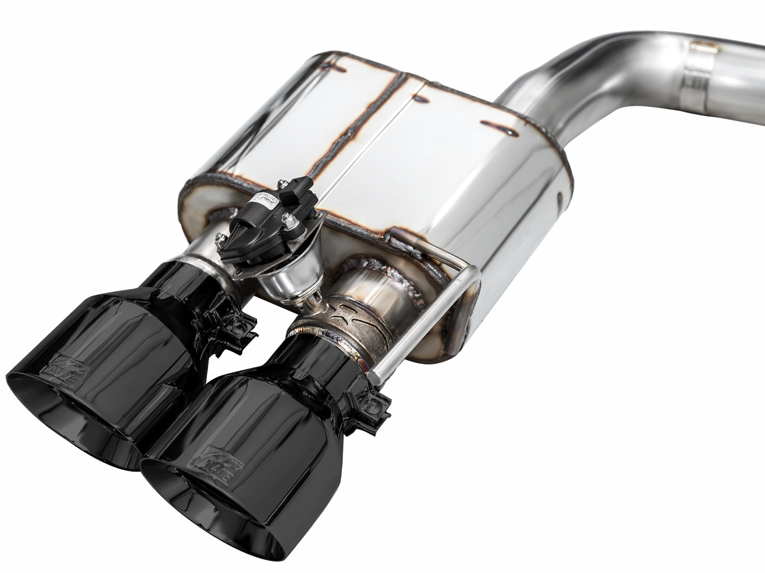 AWE SwitchPath™ Exhaust for S650 Ford Mustang Dark Horse - Quad Diamond Black Tips
