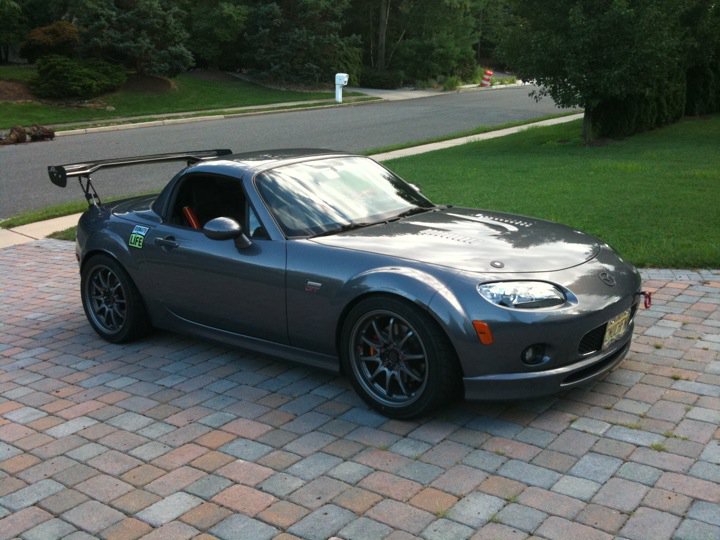 Mazda Miata NC GTC-200 Carbon Fiber Adjustable Wing