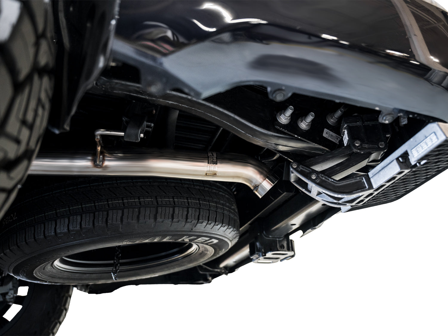 AWE 0FG Exhaust for 3rd Gen Toyota Tundra - BashGuard™ Only
