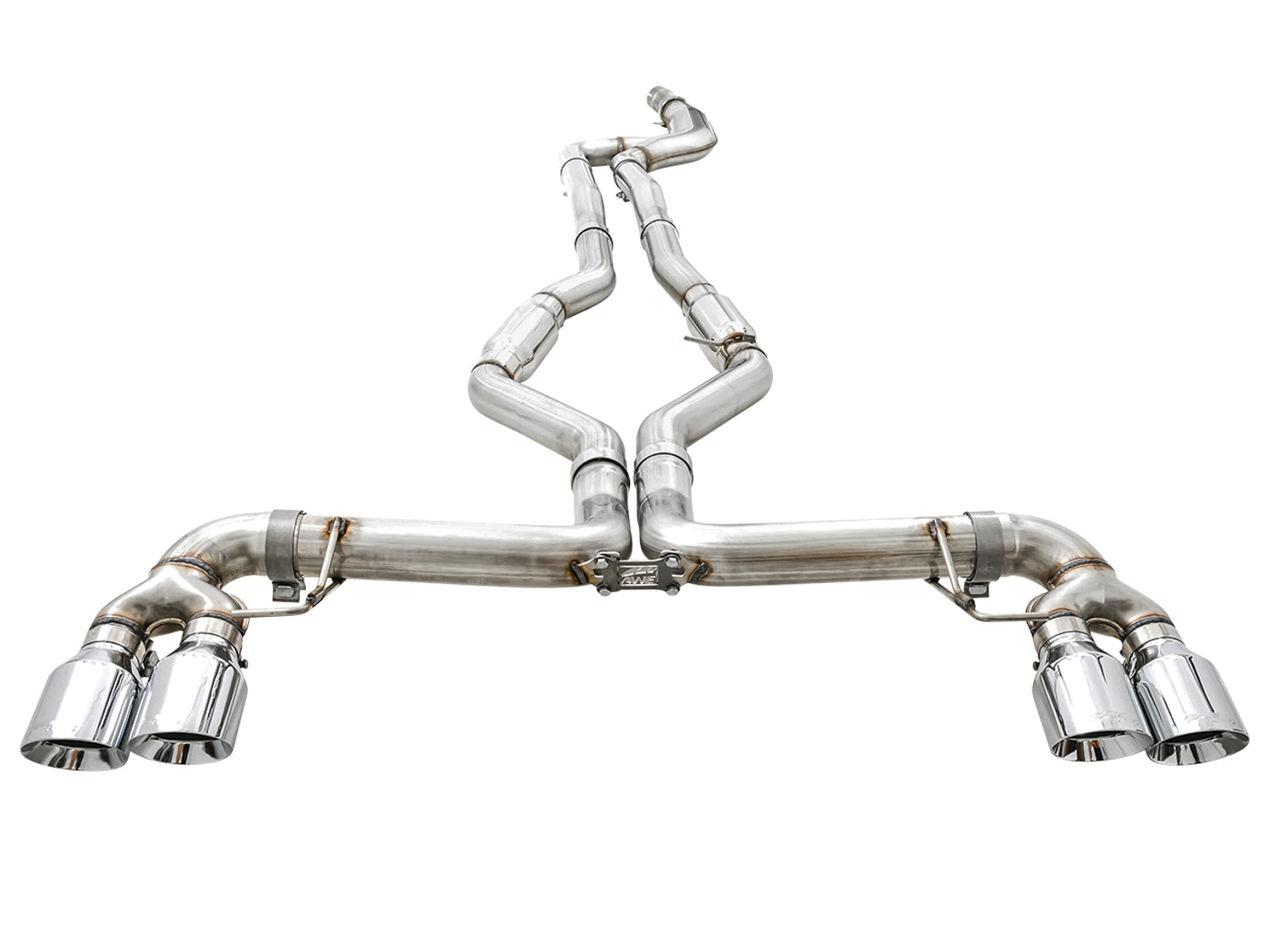AWE Track Edition Exhaust for G2X M340i / M440i - Chrome Silver Tips