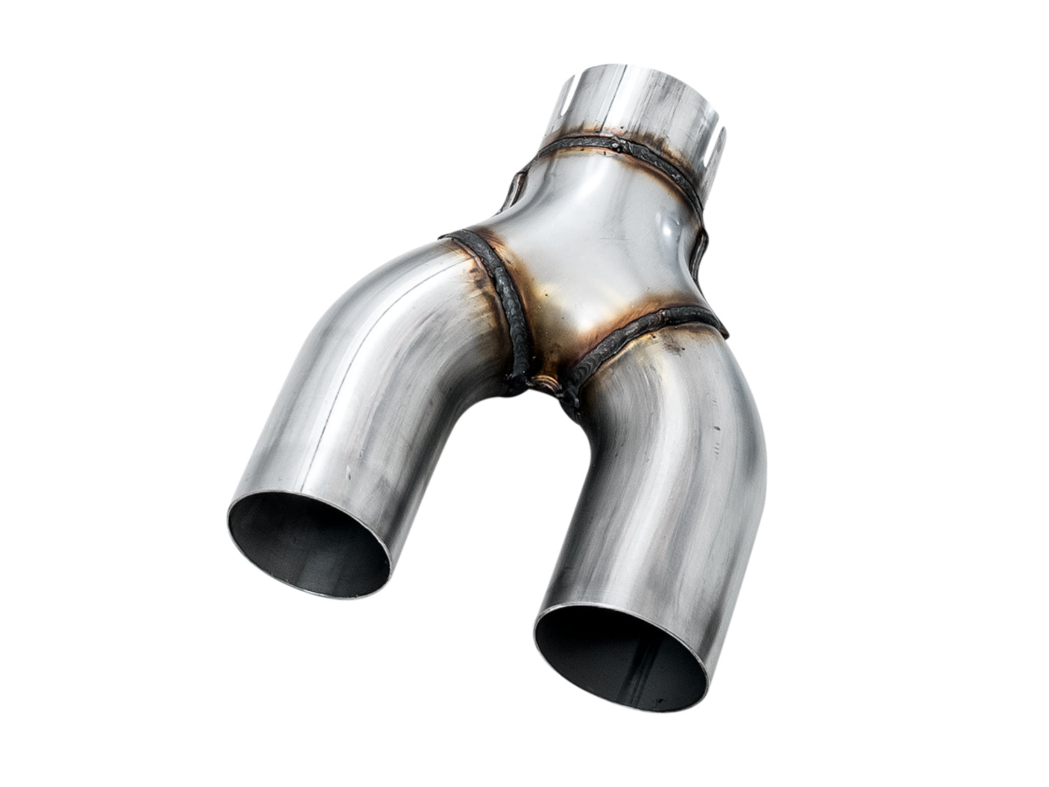 AWE Touring Edition Exhaust for 10th Gen Civic Si Coupe / Sedan (includes Front Pipe) - Dual Chrome Silver Tips