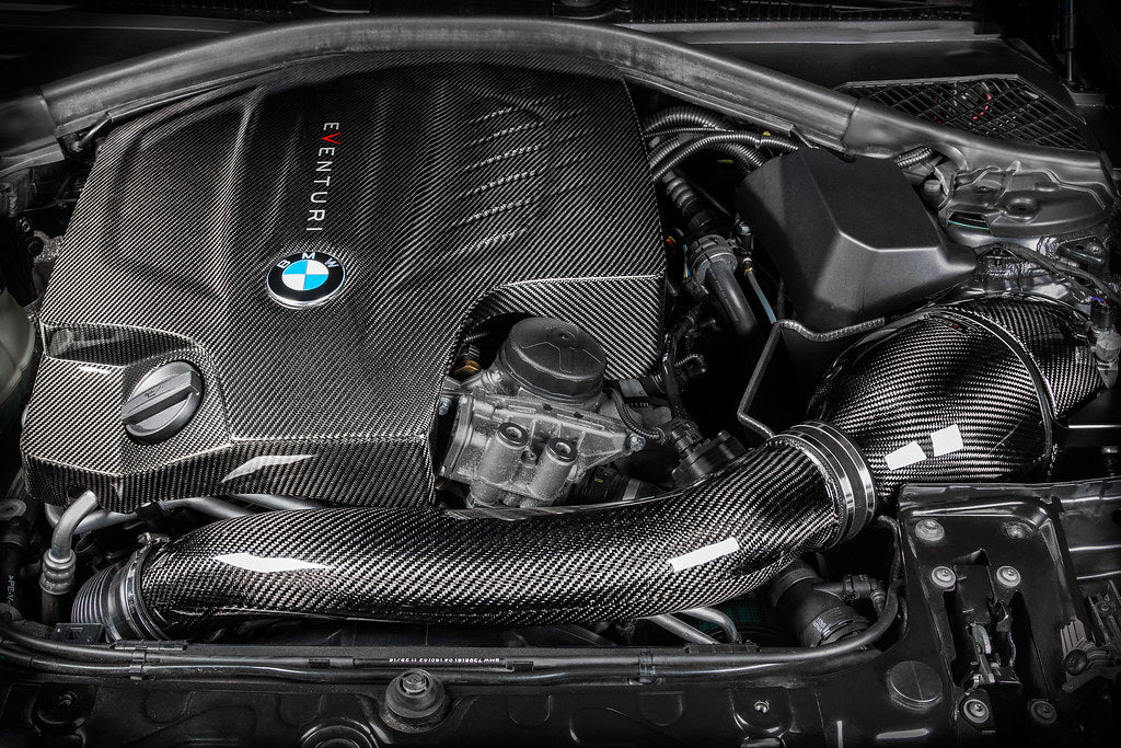 Eventuri BMW F-Chassis N55 Black Carbon Engine Cover