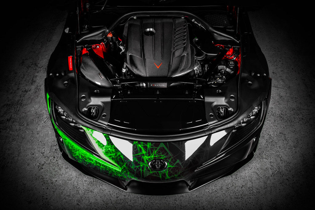 Eventuri G29 Z4 / A90 Supra (B58) Black Carbon Engine Cover