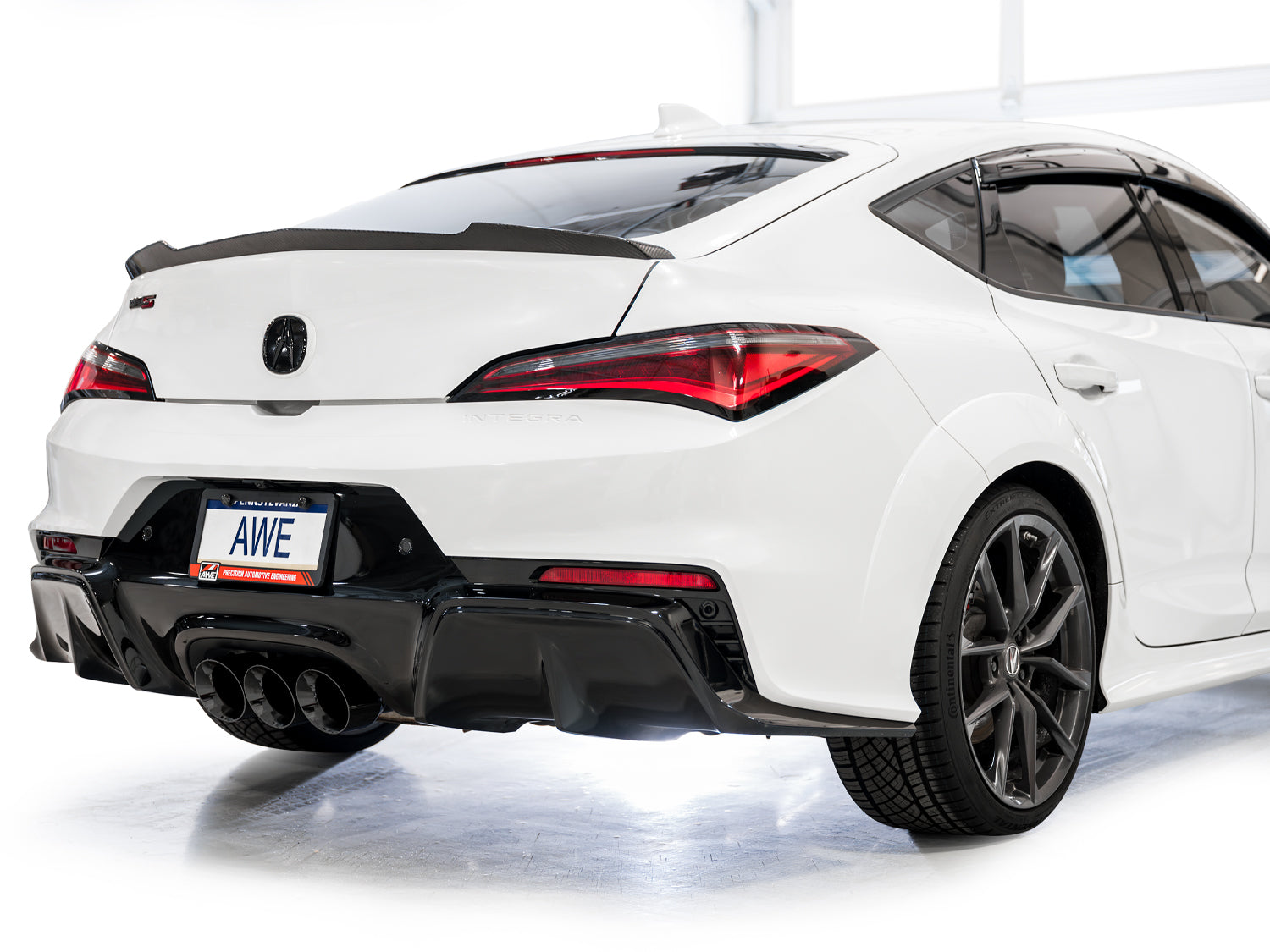 AWE Touring Edition Exhaust for DE5 Integra Type-S - Triple Diamond Black Tips