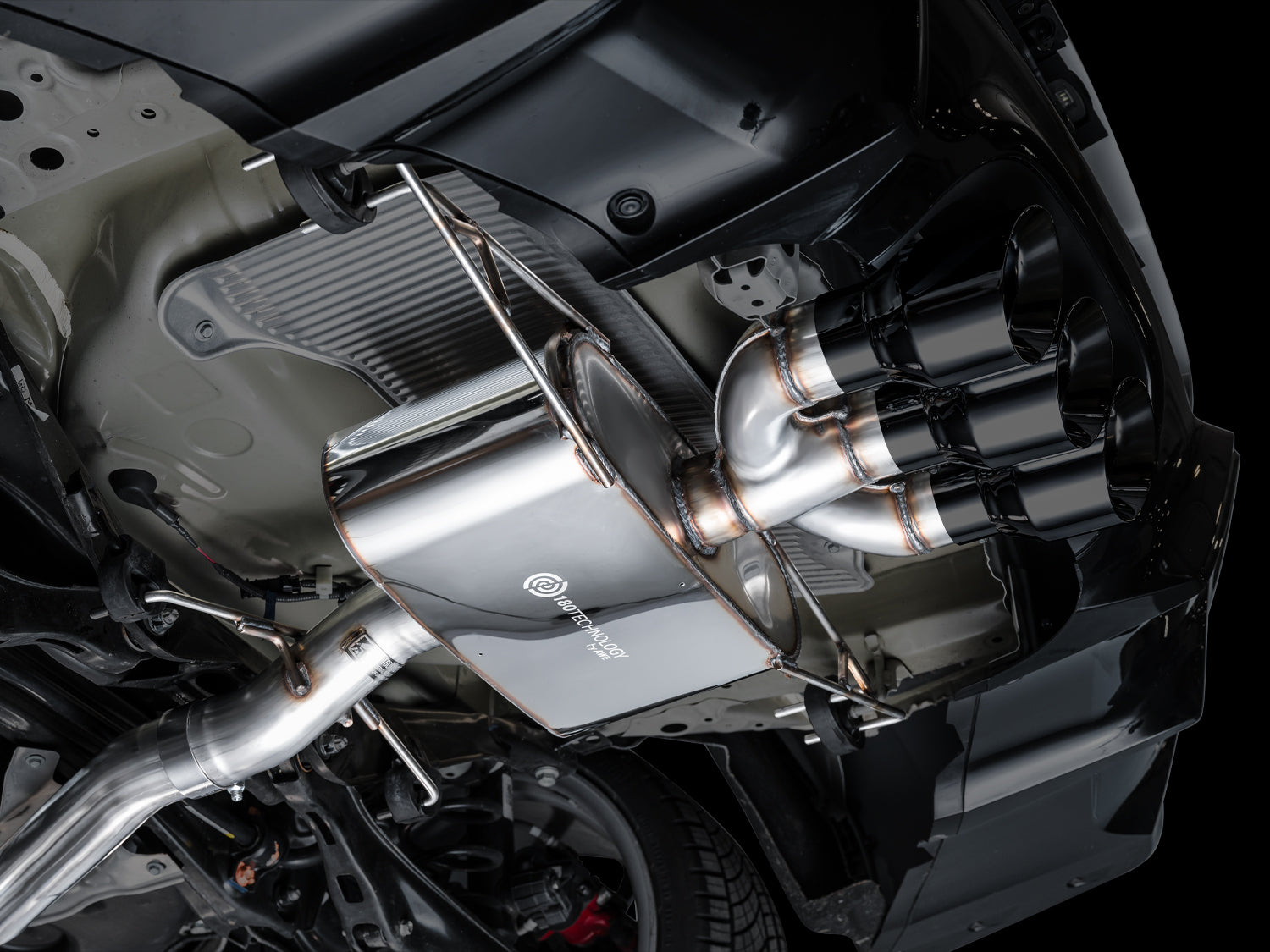 AWE Touring Edition Exhaust for DE5 Integra Type-S - Triple Diamond Black Tips