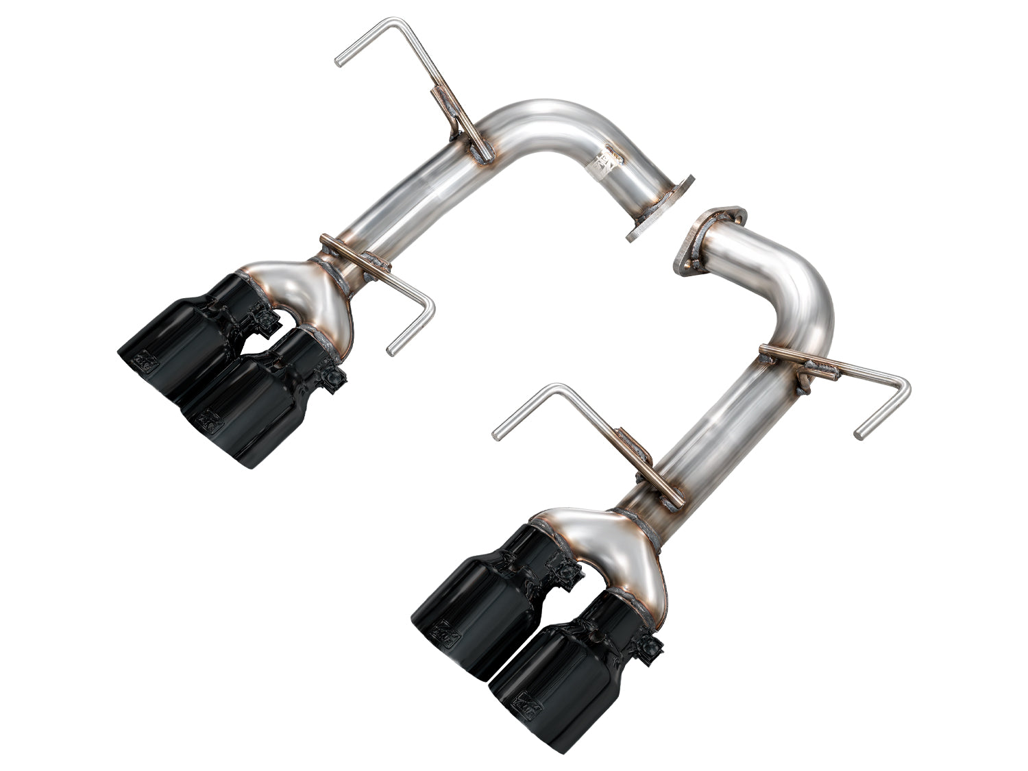 AWE Track Edition Axleback Exhaust for VB Subaru WRX - Diamond Black Tips