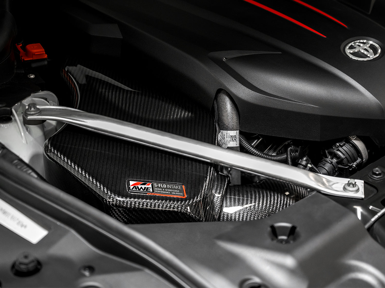 AWE S-FLO Carbon Intake Lid for 2020+ GR Supra