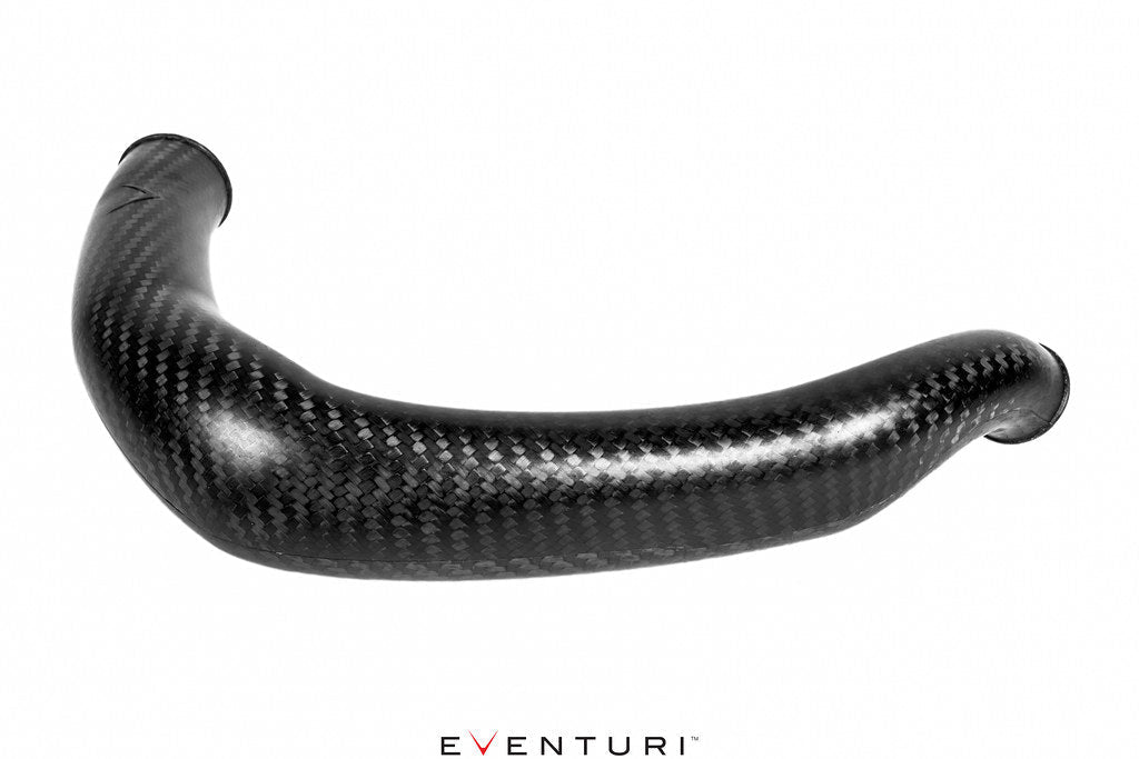 Eventuri BMW F8X M2C M3 M4 S55 Black Carbon Charge Pipe Set - Matte