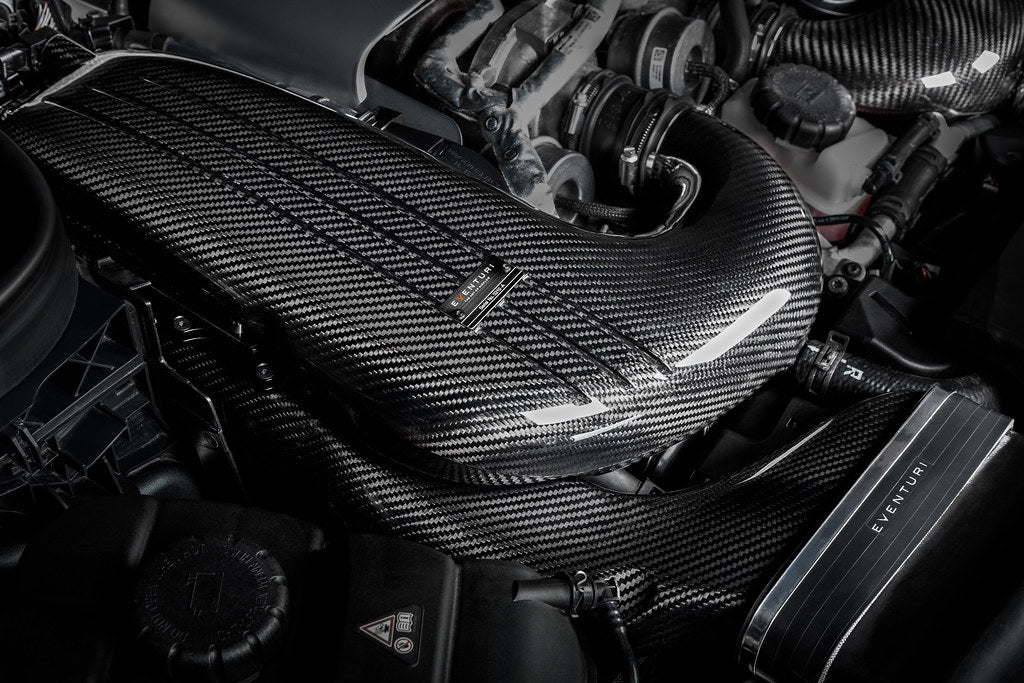 Eventuri Mercedes GLC63S AMG Black Carbon Intake System
