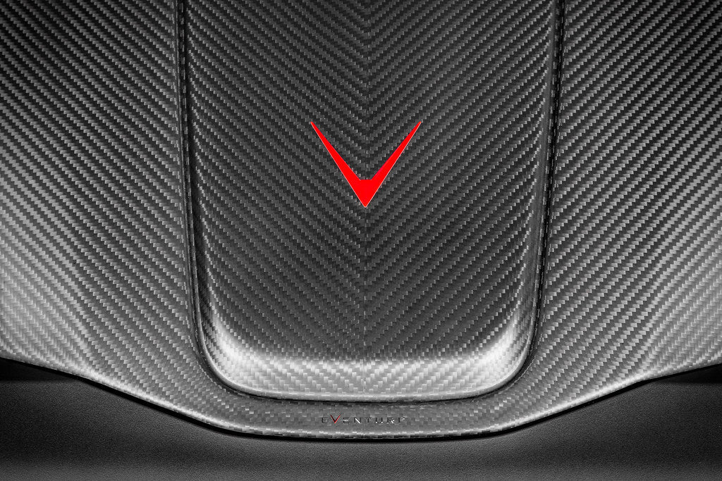 Eventuri Mercedes C190 R190 AMG GT 2DR GT / GTS / GTR Black Carbon Intake + Engine Cover - Matte