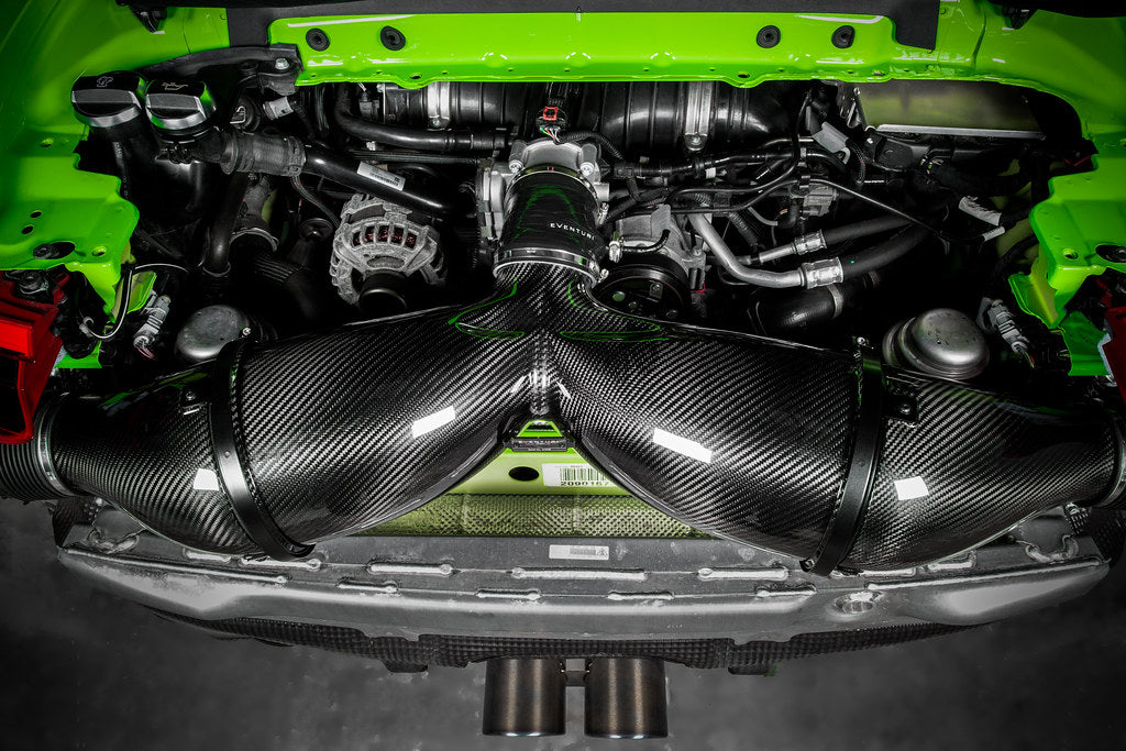 Eventuri Porsche 991.1 / 991.2 GT3 RS Black Carbon Intake System