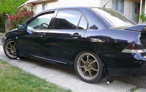 Mitsubishi Lancer, Ralliart, OZ Rally (6th Gen) 2004-2006 Rally Mud Flaps
