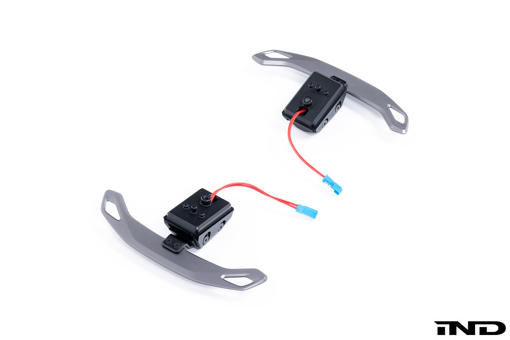 JQ Werks / MadTrace BMW G-Chassis Clubsport Magnetic Shift Paddle Set - Billet Aluminum V2