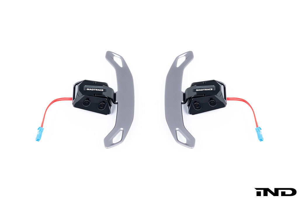 JQ Werks / MadTrace BMW F-Chassis Clubsport Magnetic Shift Paddle Set - Billet Aluminum V2