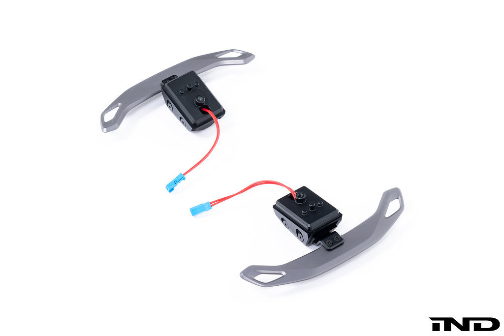 JQ Werks / MadTrace BMW G-Chassis Clubsport Magnetic Shift Paddle Set - Billet Aluminum V2