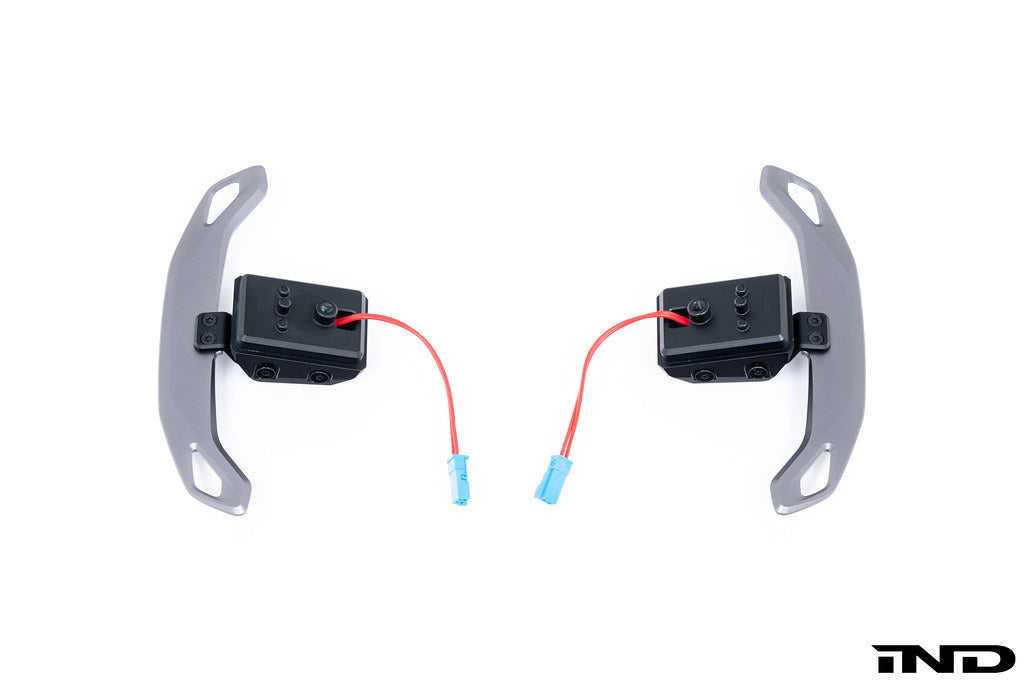 JQ Werks / MadTrace BMW F-Chassis Clubsport Magnetic Shift Paddle Set - Billet Aluminum V2