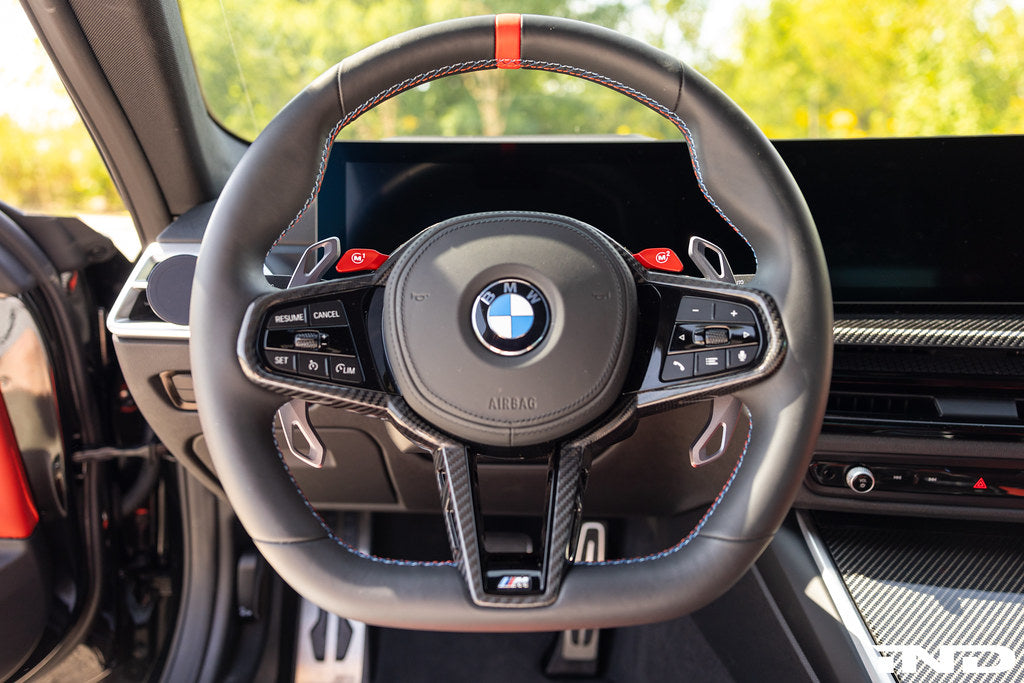 JQ Werks / MadTrace BMW G-Chassis Clubsport Magnetic Shift Paddle Set - Billet Aluminum V2