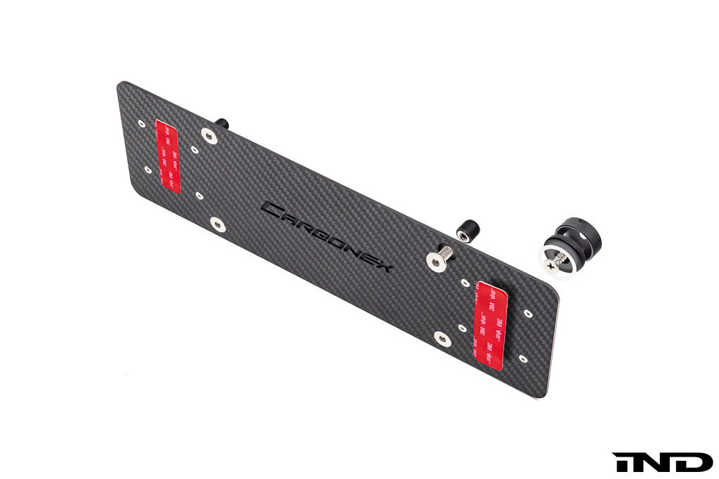Carbonex A9X GR Supra Magnetic Rear License Plate Mount - Euro Plate