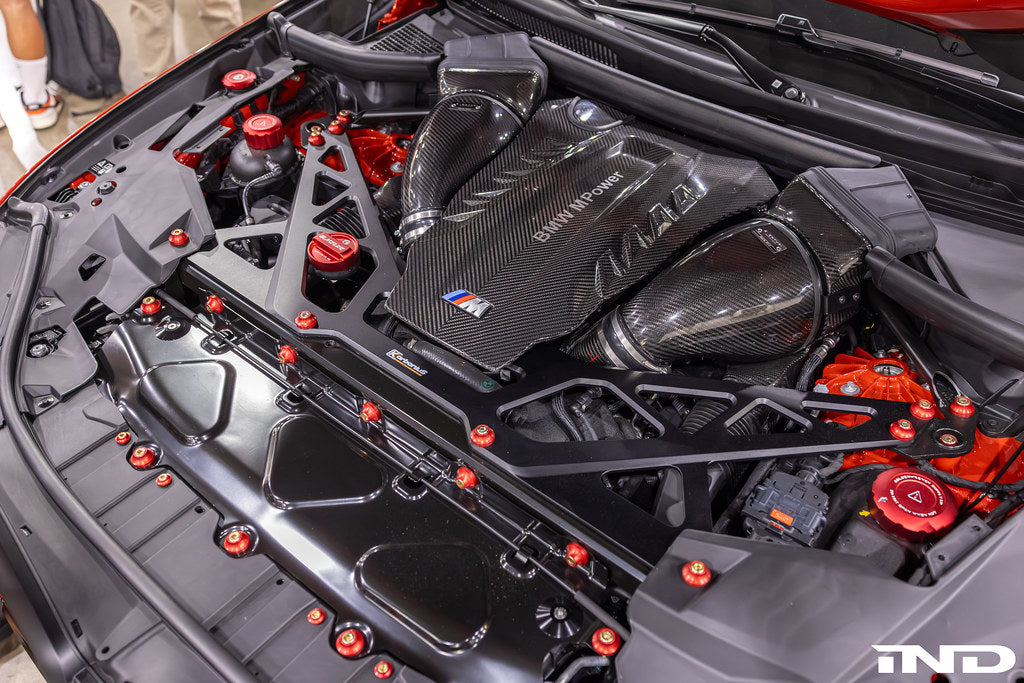 Karbonius Aluminum Strut Brace | BMW F95 X5M / F96 X6M / G09 XM