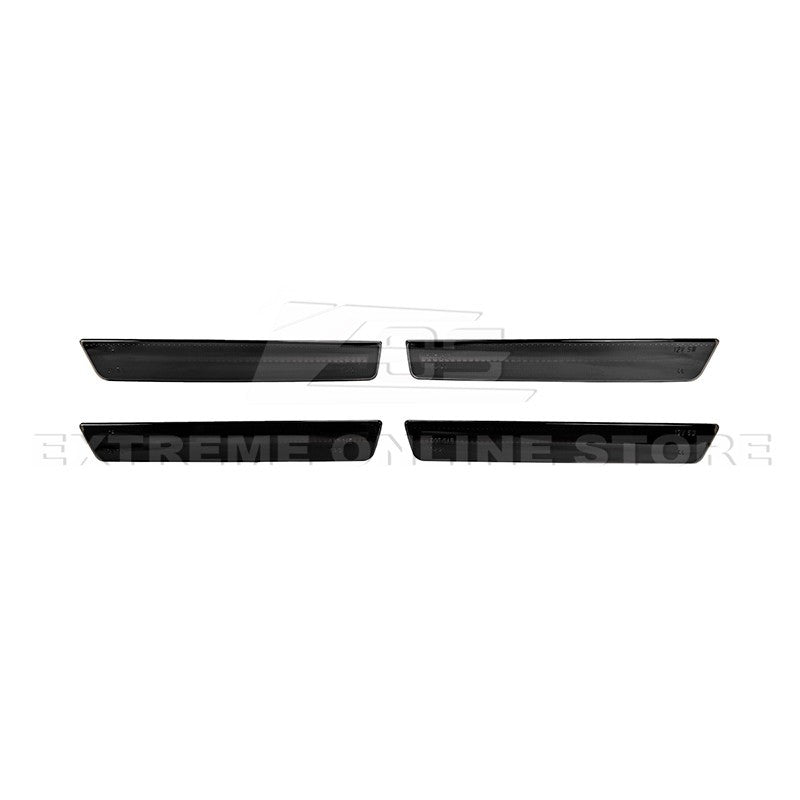 2015-2023 Dodge Challenger | Front Amber & Rear Red LED Reflector Light Set