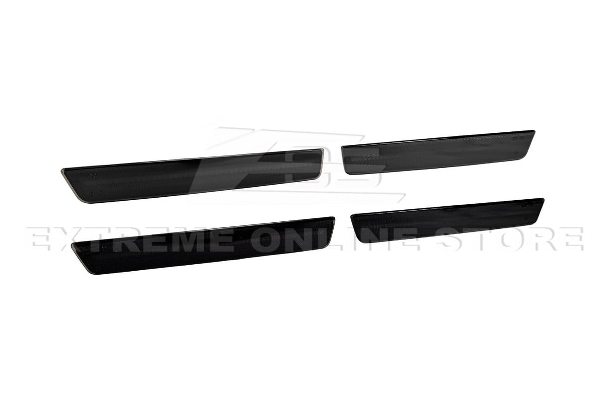2015-2023 Dodge Challenger | Front Amber & Rear Red LED Reflector Light Set