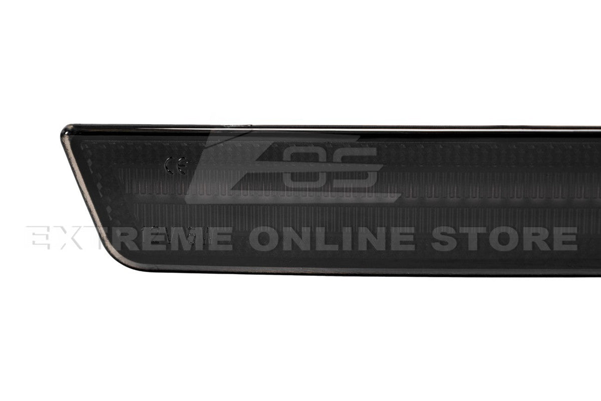 2015-2023 Dodge Challenger | Front Amber & Rear Red LED Reflector Light Set