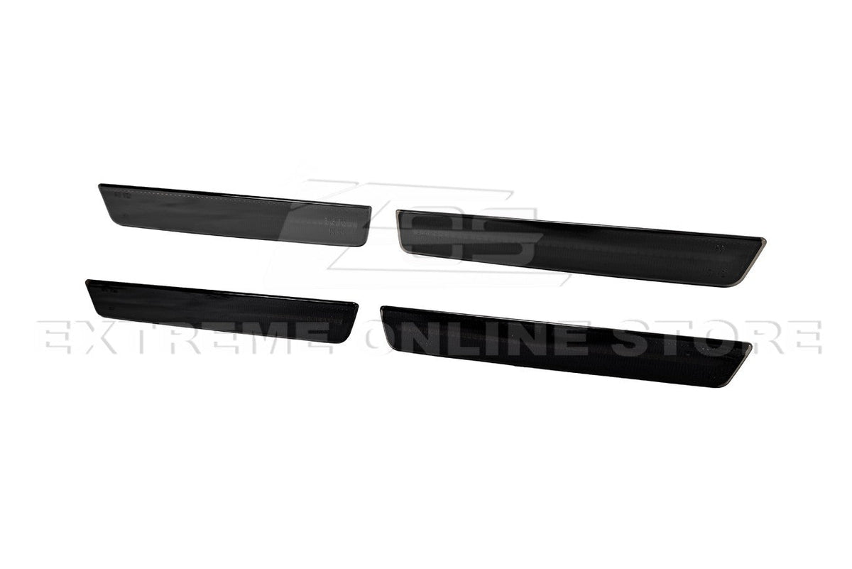 2015-2023 Dodge Challenger | Front Amber & Rear Red LED Reflector Light Set