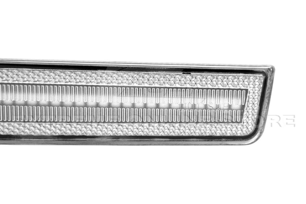 2015-2023 Dodge Challenger | Front Amber & Rear Red LED Reflector Light Set
