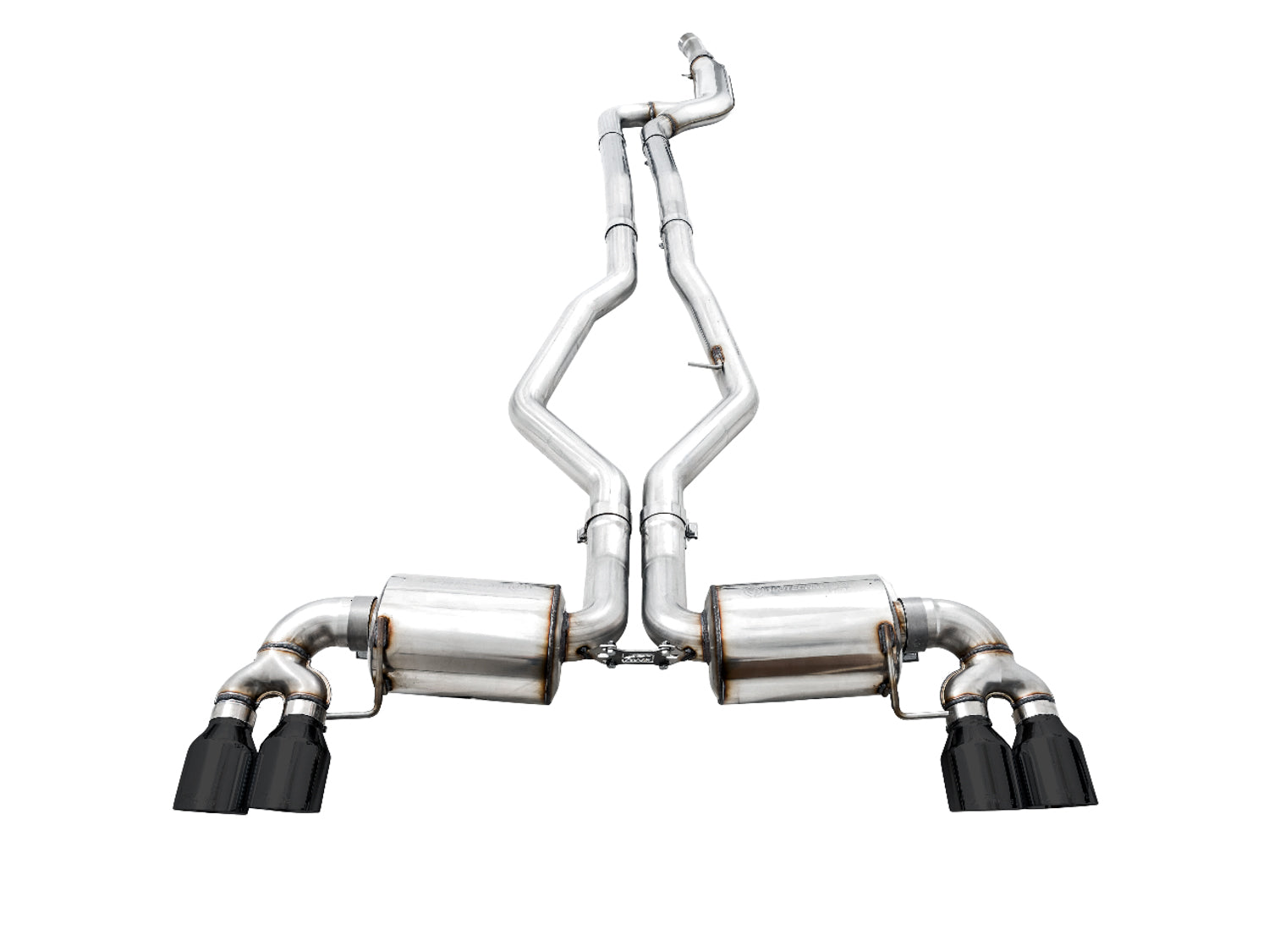 AWE Non-Resonated Touring Edition Exhaust for G2X M340i / M440i - Diamond Black Tips
