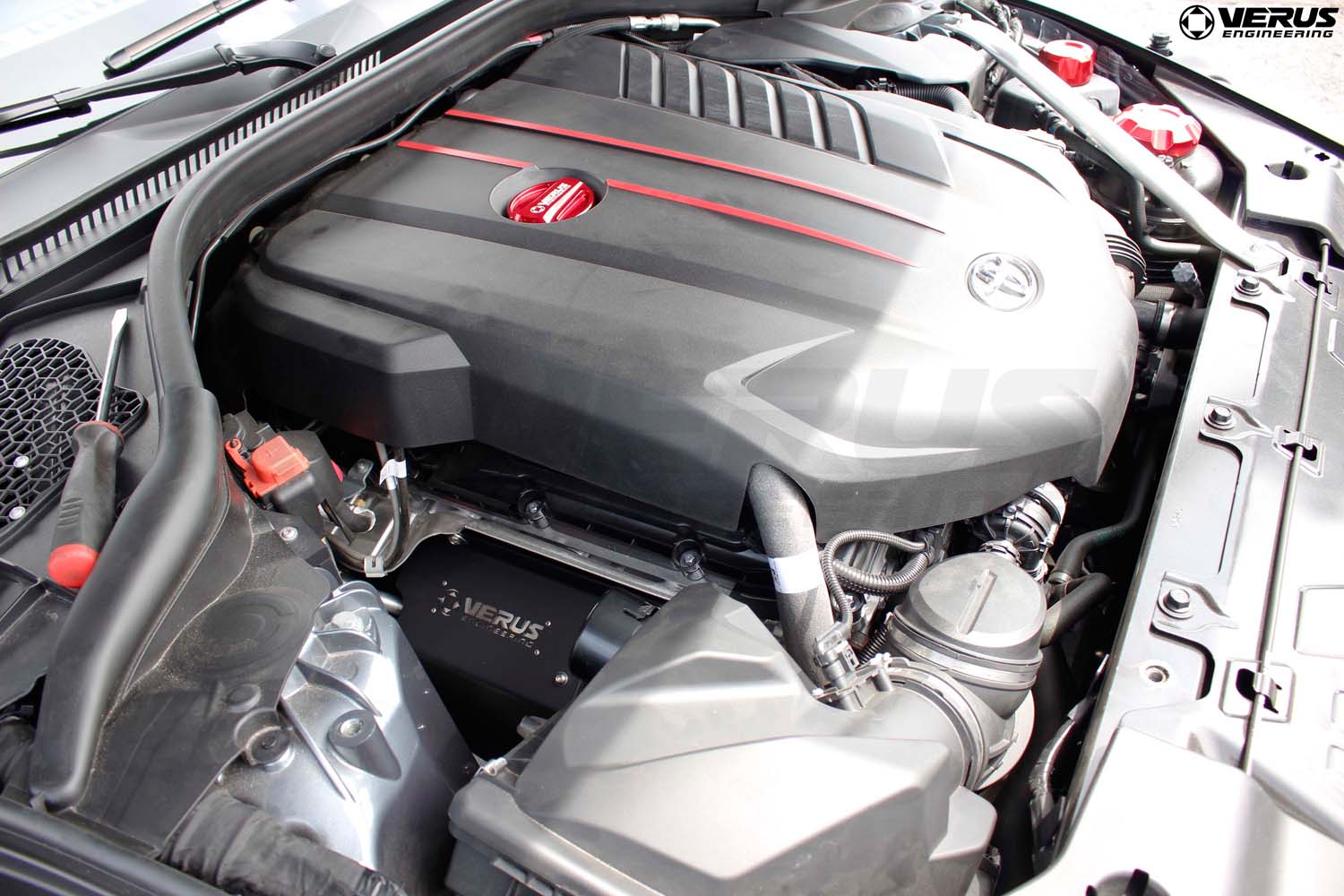 6 Port Turbo Heat Shield Kit - 2021+ Mk5 Toyota Supra (BLEMISH)-Grocery Getter Performance