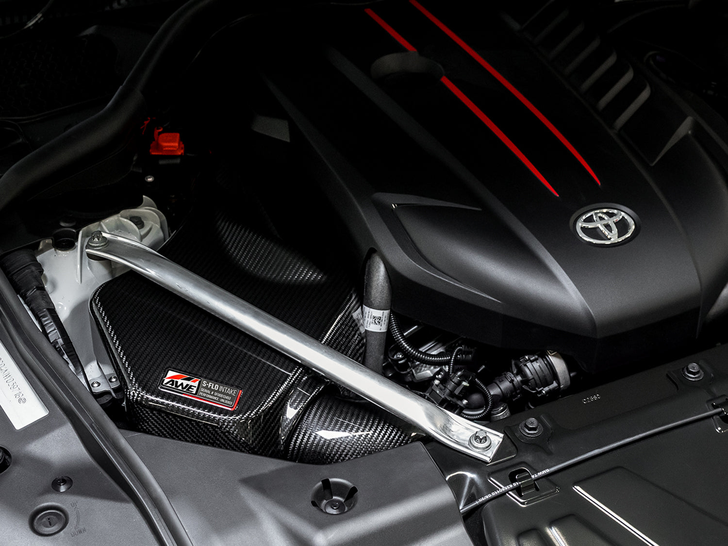AWE S-FLO Carbon Intake Lid for 2020+ GR Supra