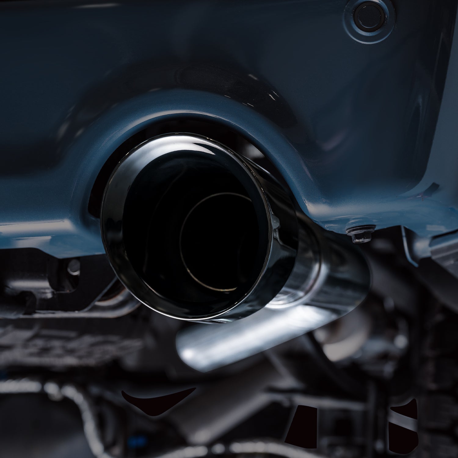AWE 0FG Non-Resonated Catback for '21+ Ford F-150 Tremor (With Bumper Cutouts) - Diamond Black Tips