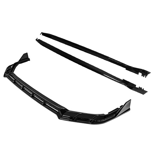2022-24 Honda Civic Front Bumper Lip Splitter & Side Skirts