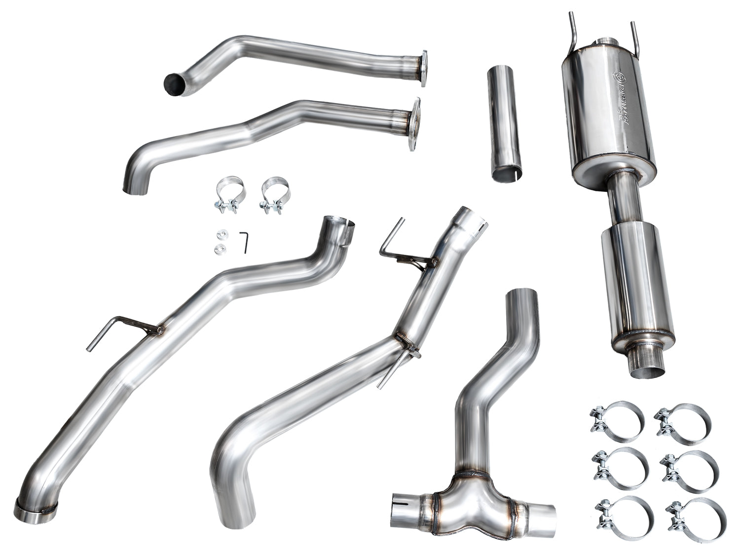 AWE 0FG Exhaust for 3rd Gen Toyota Tundra - BashGuard™ Only