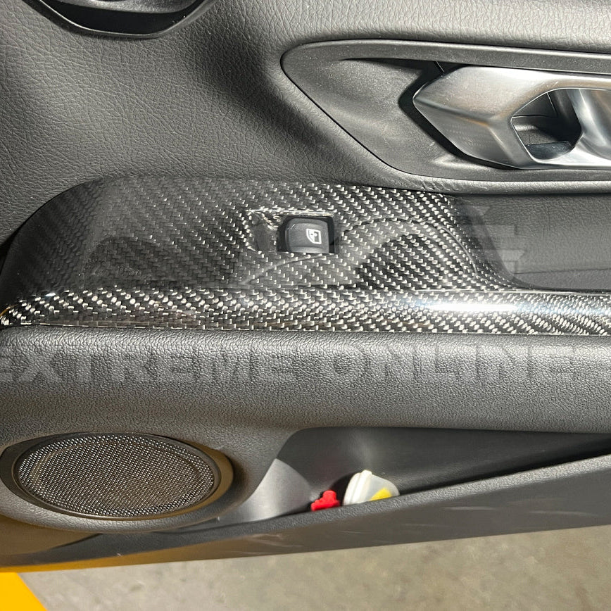 2020-Up Toyota Supra Carbon Fiber Side Door Panel Cover