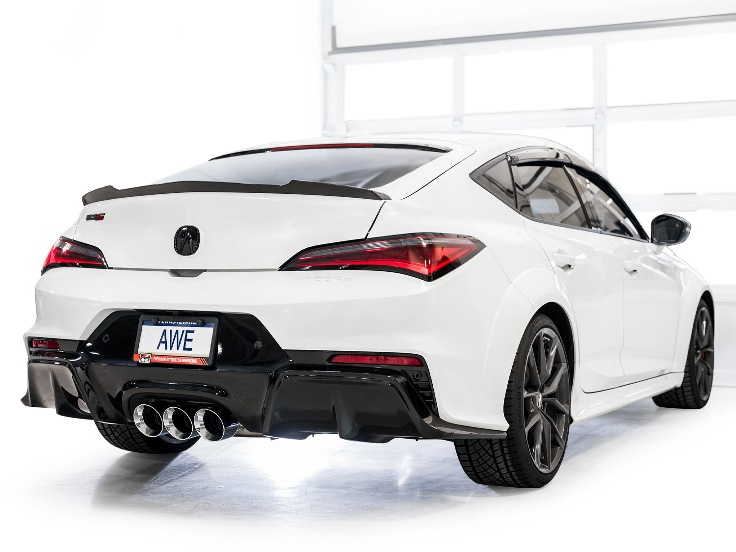 AWE Touring Edition Exhaust for DE5 Integra Type-S - Triple Chrome Silver Tips