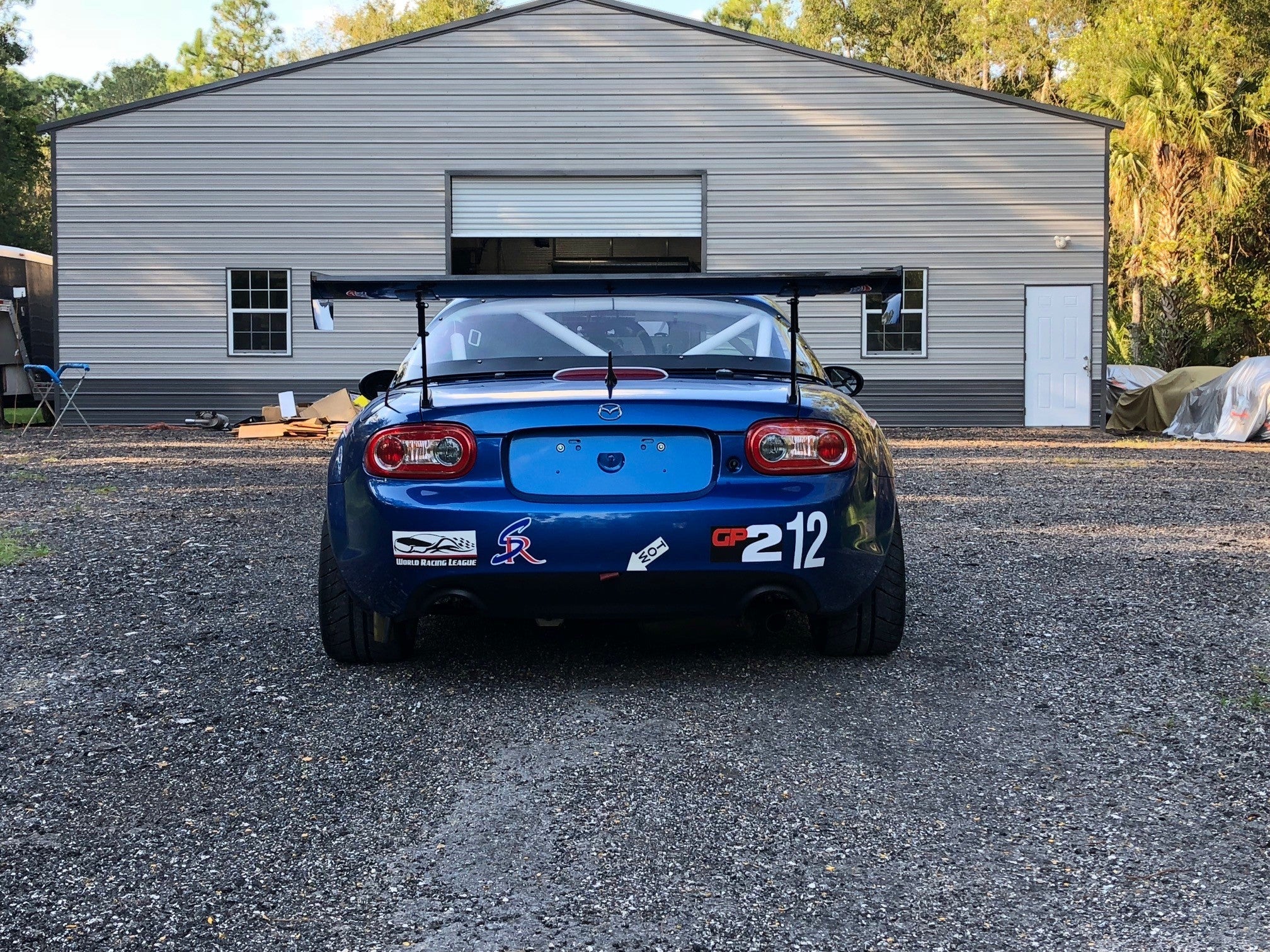 Mazda Miata NC GT-250 61" Carbon Fiber Adjustable Wing