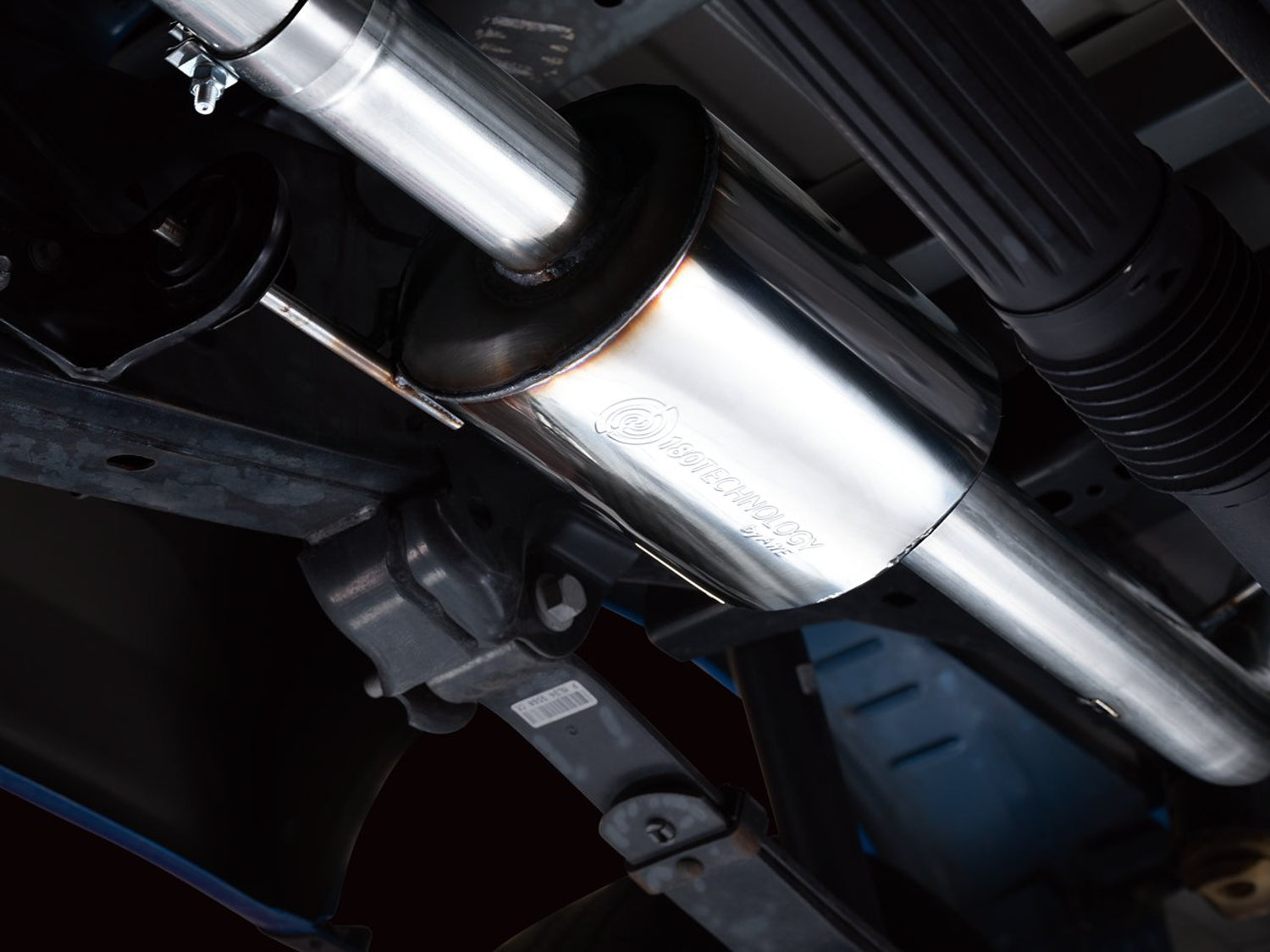 AWE 0FG Dual Side Exit Exhaust for '21+ Ford F-150 - 4.5" Chrome Silver Tips
