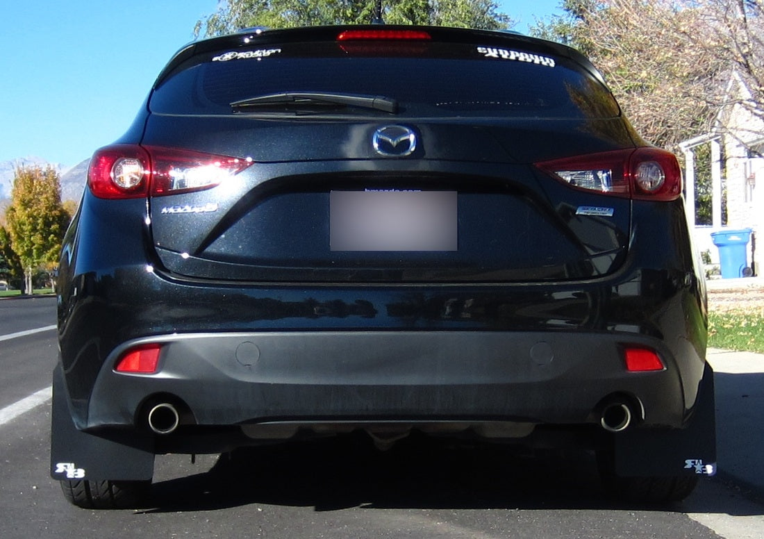 MAZDA3 Hatchback & Sedan 2014-2018 Rally Mud Flaps