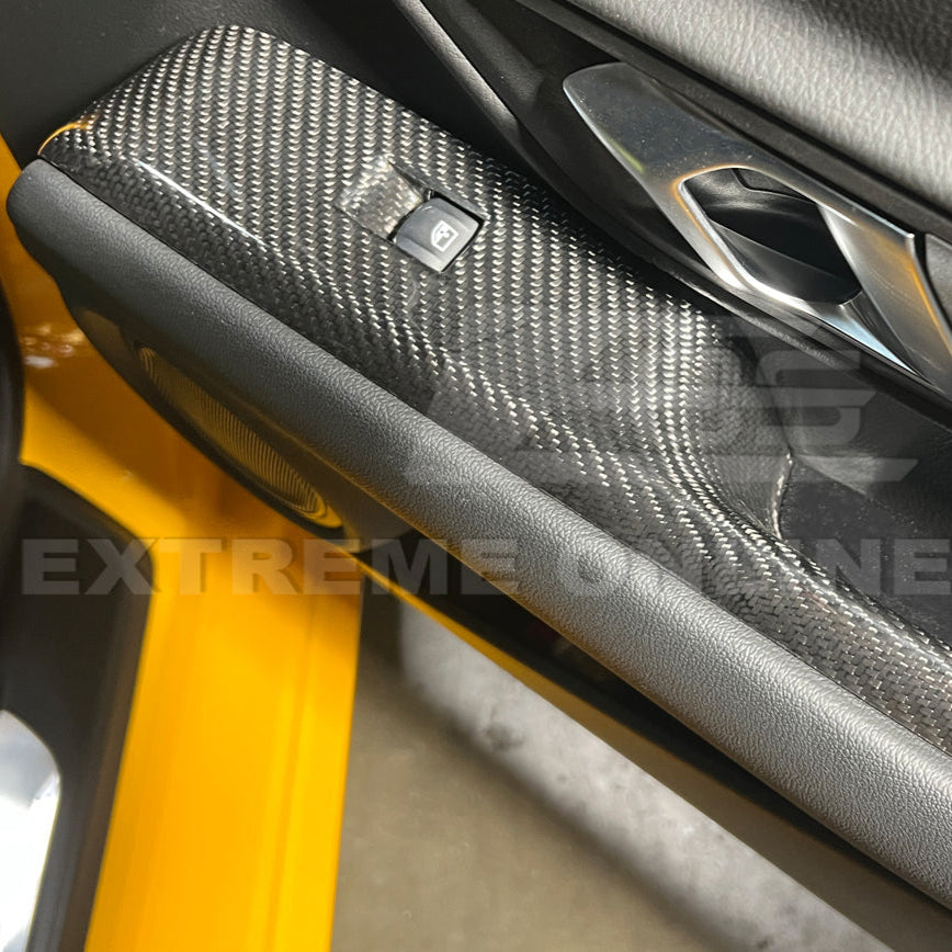 2020-Up Toyota Supra Carbon Fiber Side Door Panel Cover