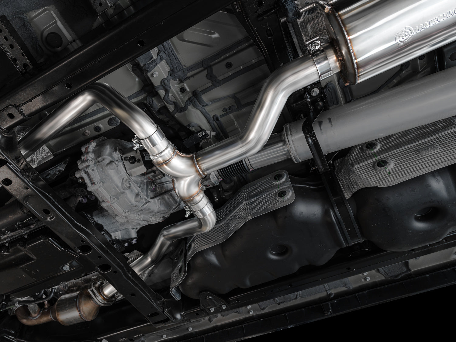AWE 0FG Exhaust for 3rd Gen Toyota Tundra - BashGuard™ Only