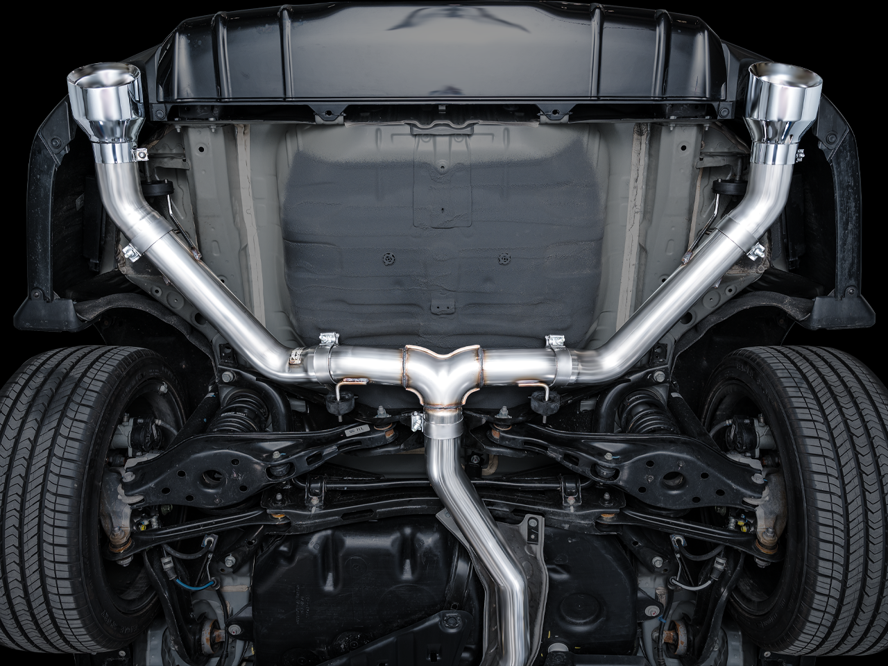 AWE Track Edition Exhaust for FE1 Civic Si/DE4 Acura Integra