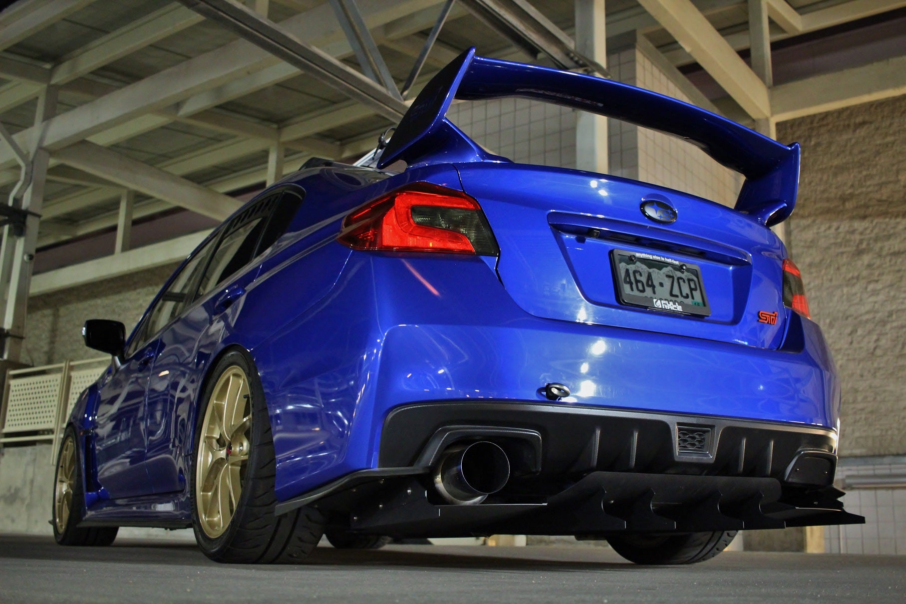 Rear Diffuser, Aggressive Variant - WRX/STI (VA)